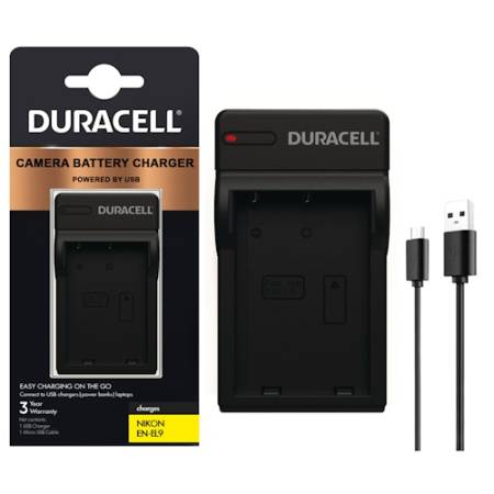 Duracell DRN5925 - ładowarka USB do akumulatorów Nikon EN-EL9_1